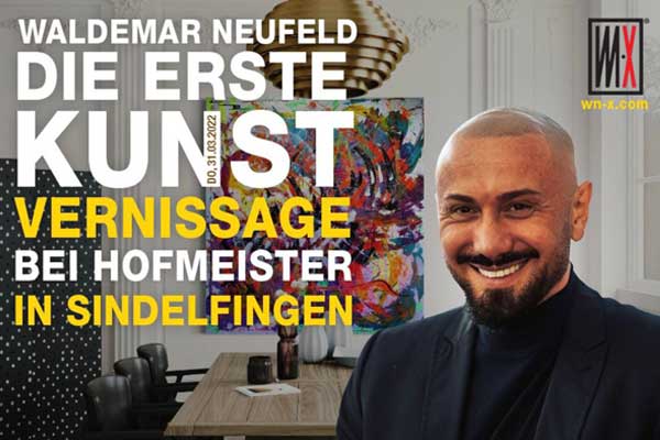 Waldemar Neufeld – die erste Kunst-Vernissage bei Hofmeister Sindelfingen