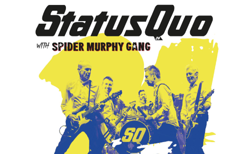 STATUS QUO WITH SPIDER MURPHY GANG