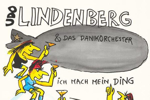 UDO LINDENBERG – SIEBDRUCK – ICH MACH MEIN DING – ZEPPELIN