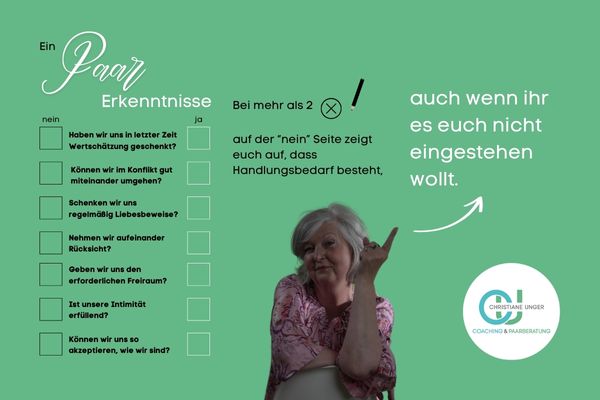 FAQ Coaching und Paarberatung Unger