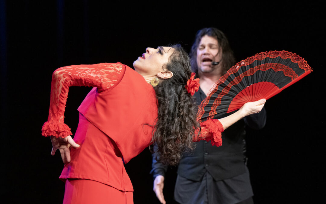 Sevillanas mit Fächer